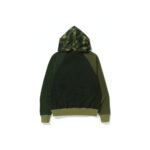 BAPE Color Camo Relaxed Fit Full Zip Hoodie Green