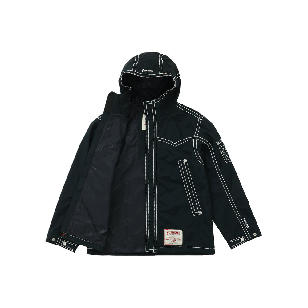 Supreme True Religion GORE-TEX Shell Jacket BlackSupreme True Religion