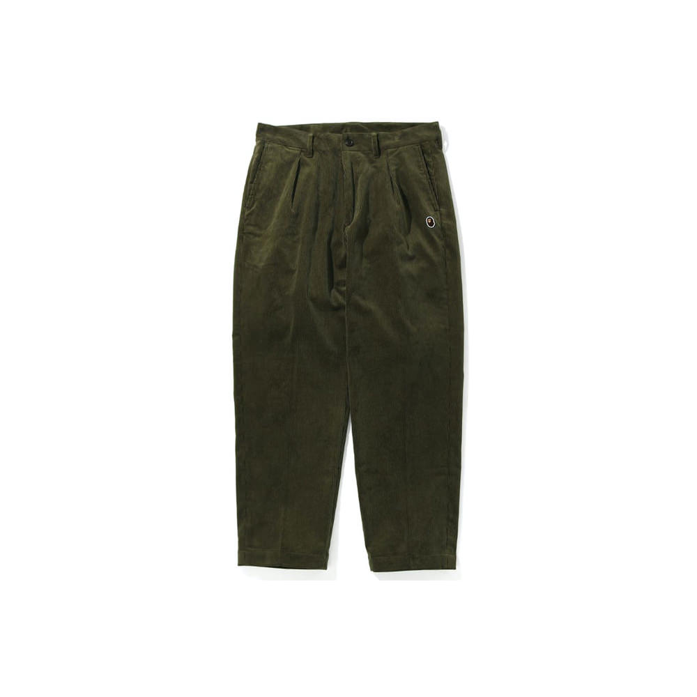 The Jamie Relaxed Tapered Fit Corduroy Pant in Dark Olive – Frank