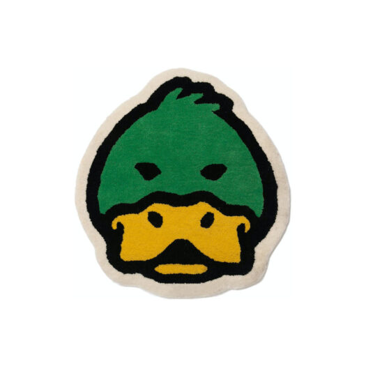 Human Made Duck Face Small Rug Green