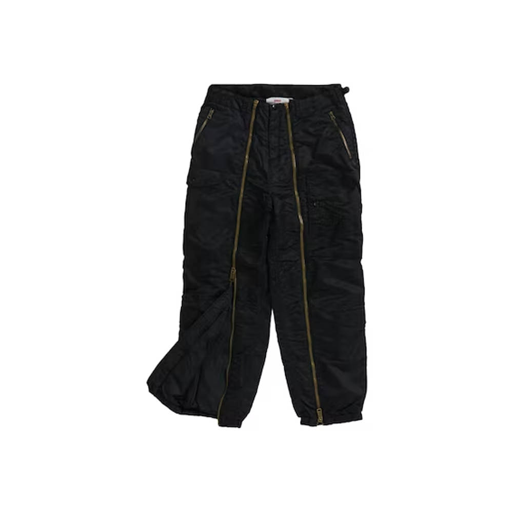 元々ウォッシュががっておりますS supreme Cotton Twill Flight Pant black