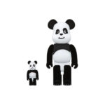 Bearbrick x CLOT Panda 100% & 400% Set