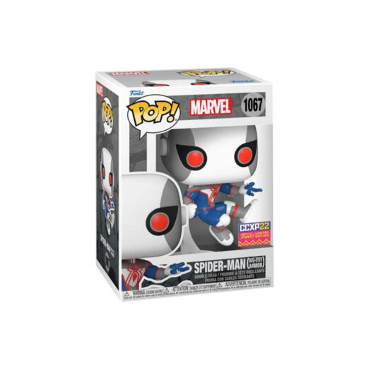 Funko Pop! Marvel Spider-Man (Bug Eyes Armor) 2022 CCXP Exclusive Figure #1067