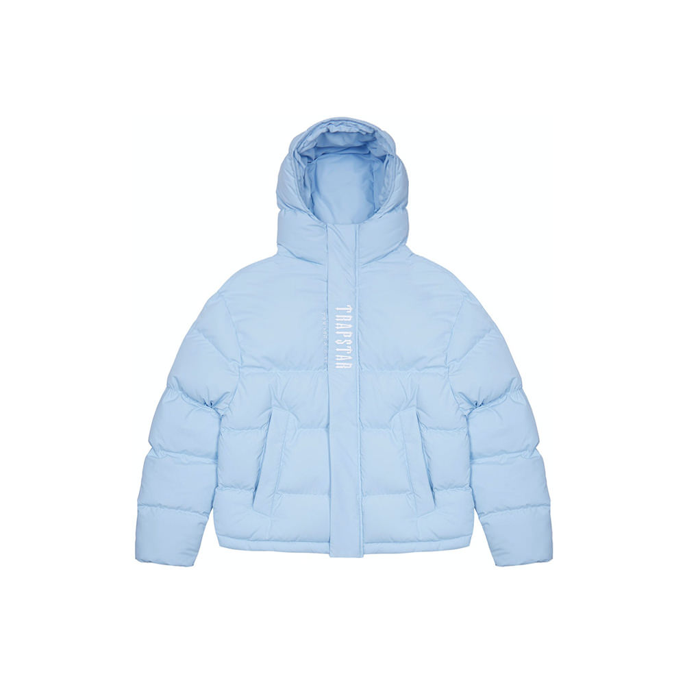 Trapstar Decoded Hooded Puffer 2.0 Ice BlueTrapstar Decoded Hooded ...