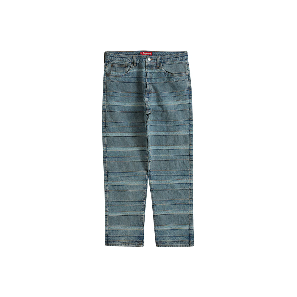 Supreme Layered Jean Washed BlueSupreme Layered Jean Washed Blue