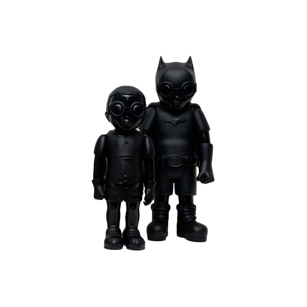 Hebru Brantley Flynamic Duo 2040 & 98′ – Batboy & Sparrow Set of 2 Sculptures Black