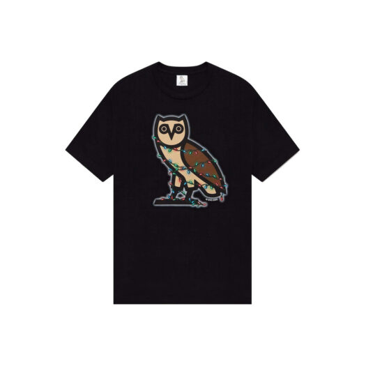 OVO Holiday Bubble Owl T-Shirt Black
