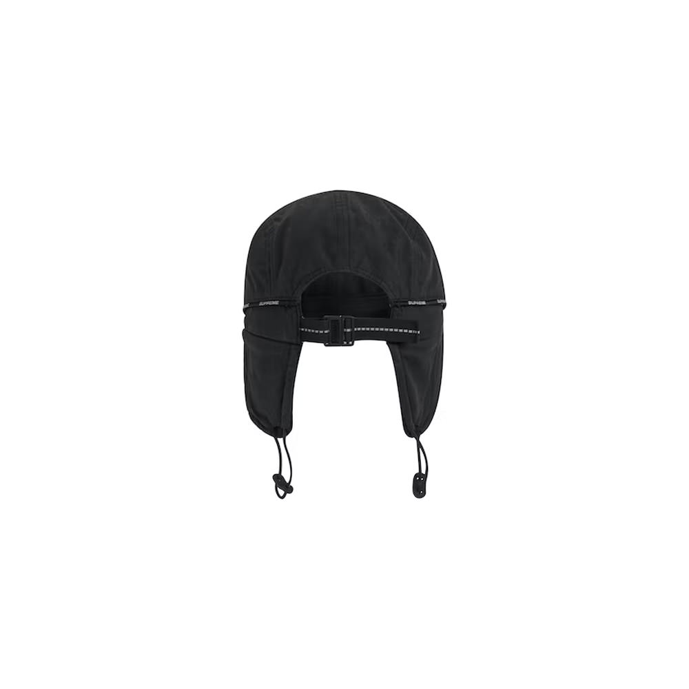 Supreme Packable Earflap Camp Cap Black