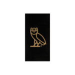 OVO Owl Beach Towel Black