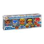 Funko Pop! Heroes DC Super Heroes Holiday Gingerbread Walmart Exclusive 5-Pack