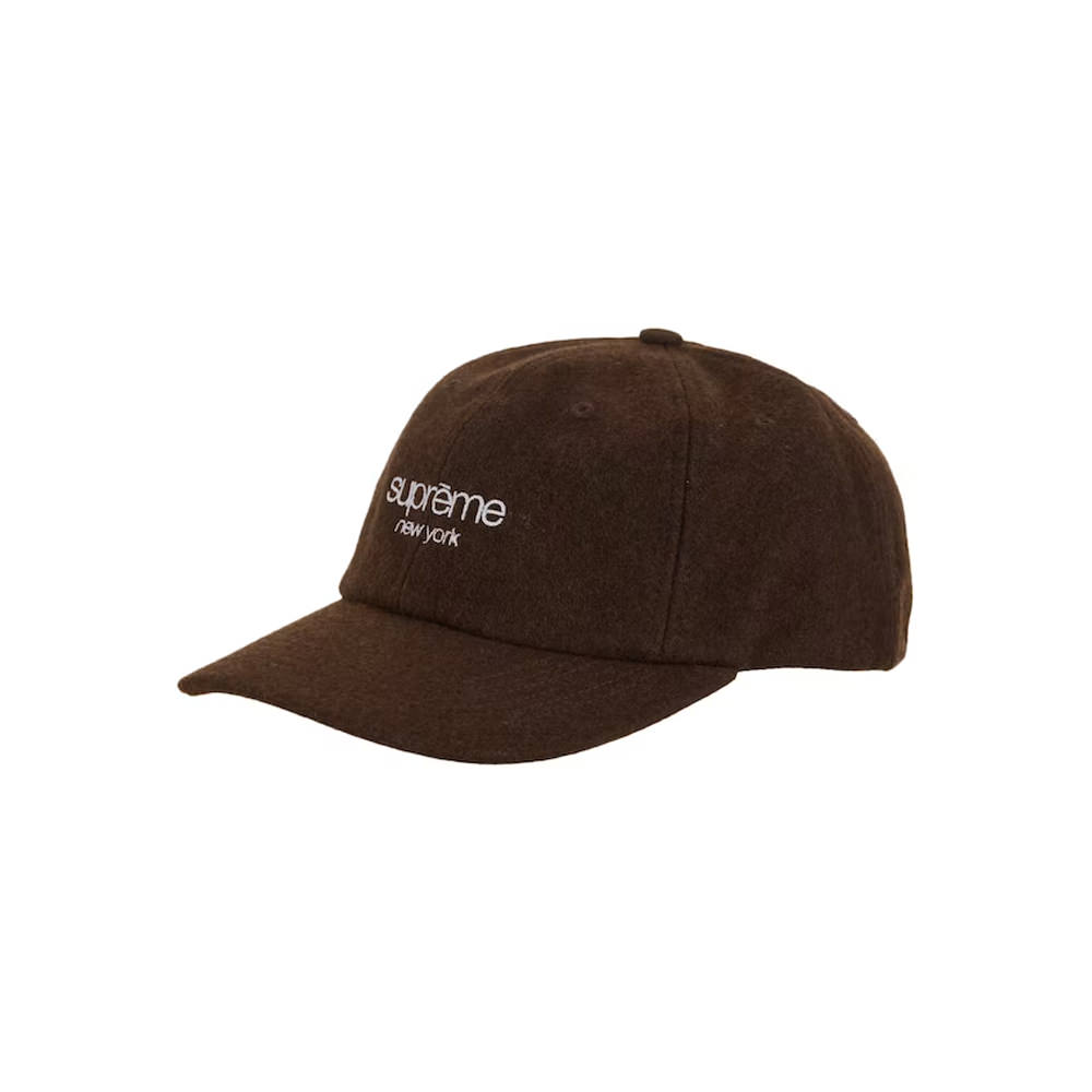 Supreme Waxed Wool 6-Panel Brown