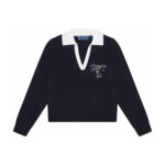 OVO U Of T Womens Rugby Polo Sweater Navy