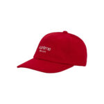 Supreme Waxed Wool 6-Panel Red