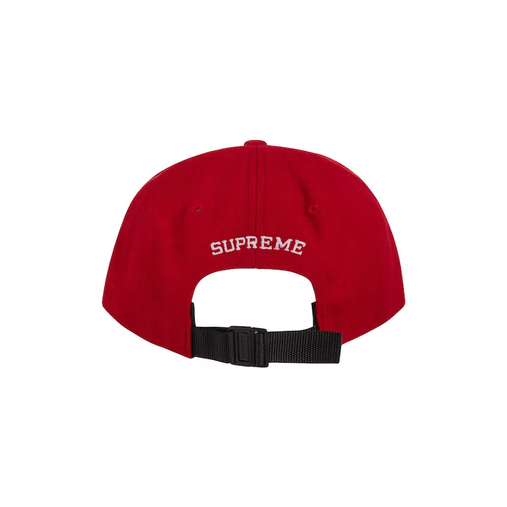 Supreme Waxed Wool 6-Panel RedSupreme Waxed Wool 6-Panel Red - OFour