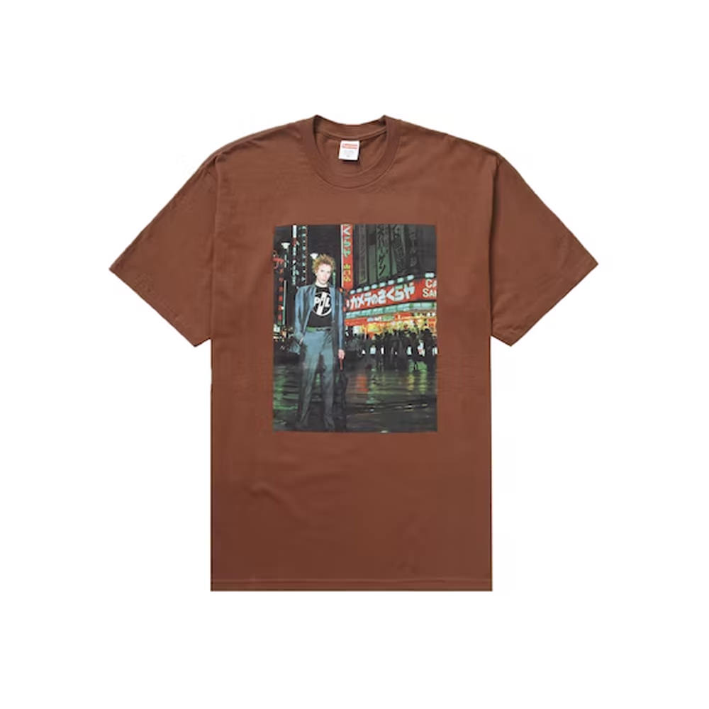 Supreme PiL Live In Tokyo Tee Brown