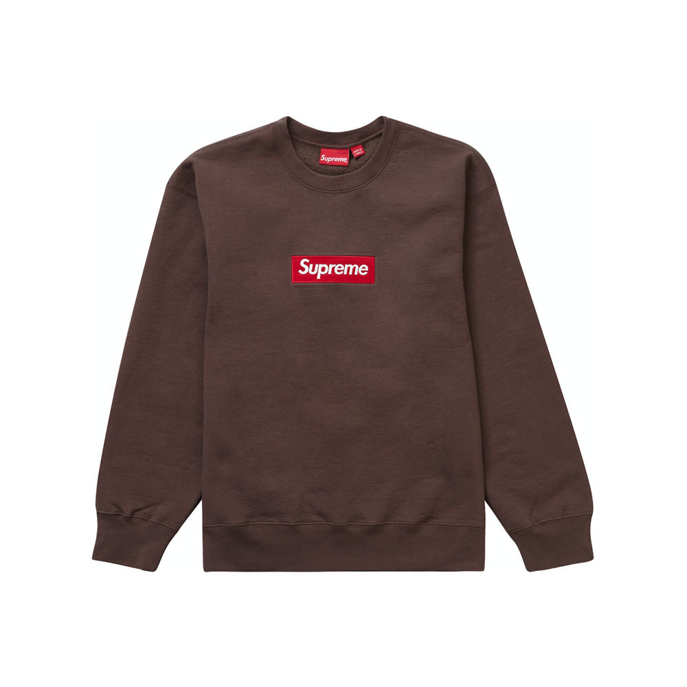 Supreme Box Logo Crewneck (FW22) Zebra L-