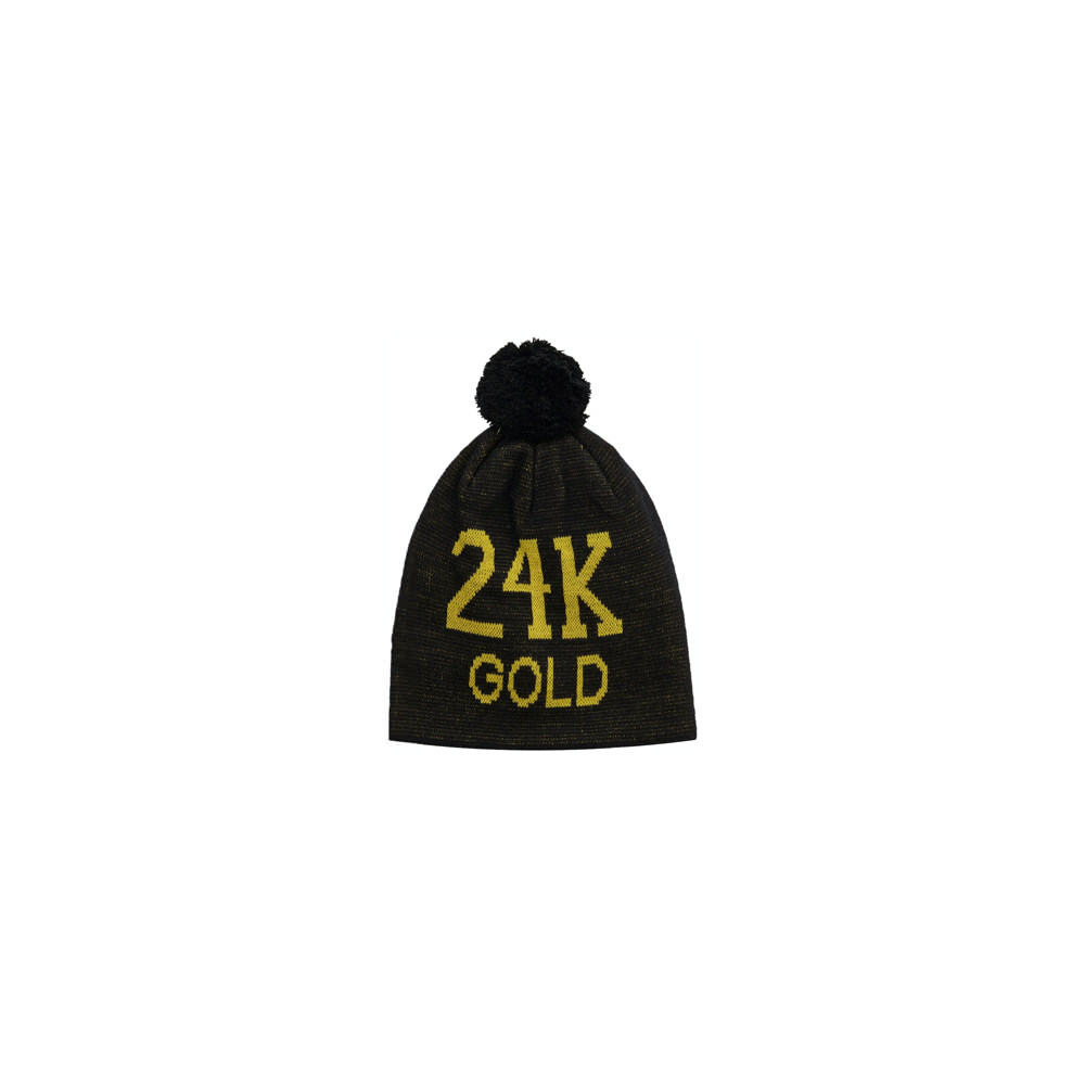 Supreme 24K Gold Beanie BlackSupreme 24K Gold Beanie Black - OFour