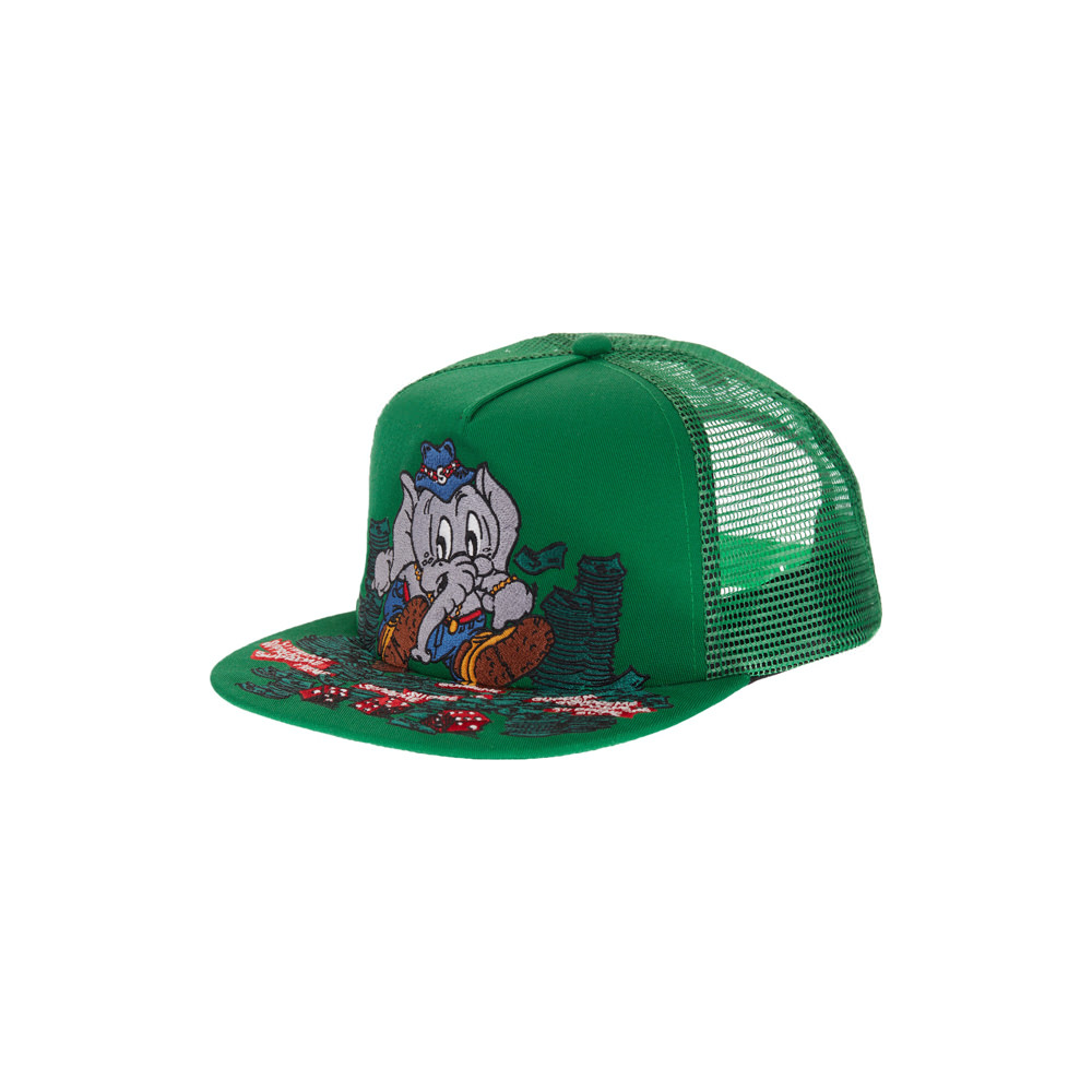 Supreme Elephant Mesh Back 5-Panel GreenSupreme Elephant Mesh Back