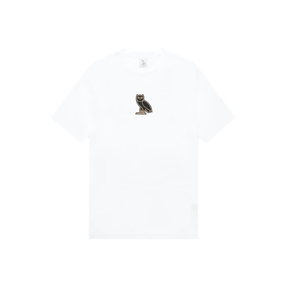 OVO Mitchell And Ness '95 Raptors OG Owl T-Shirt White Men's - FW22 - US