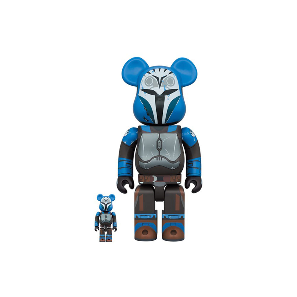 Bearbrick x Star Wars Bo-Katan Kryze (The Mandalorian Ver.) 100% & 400% Set