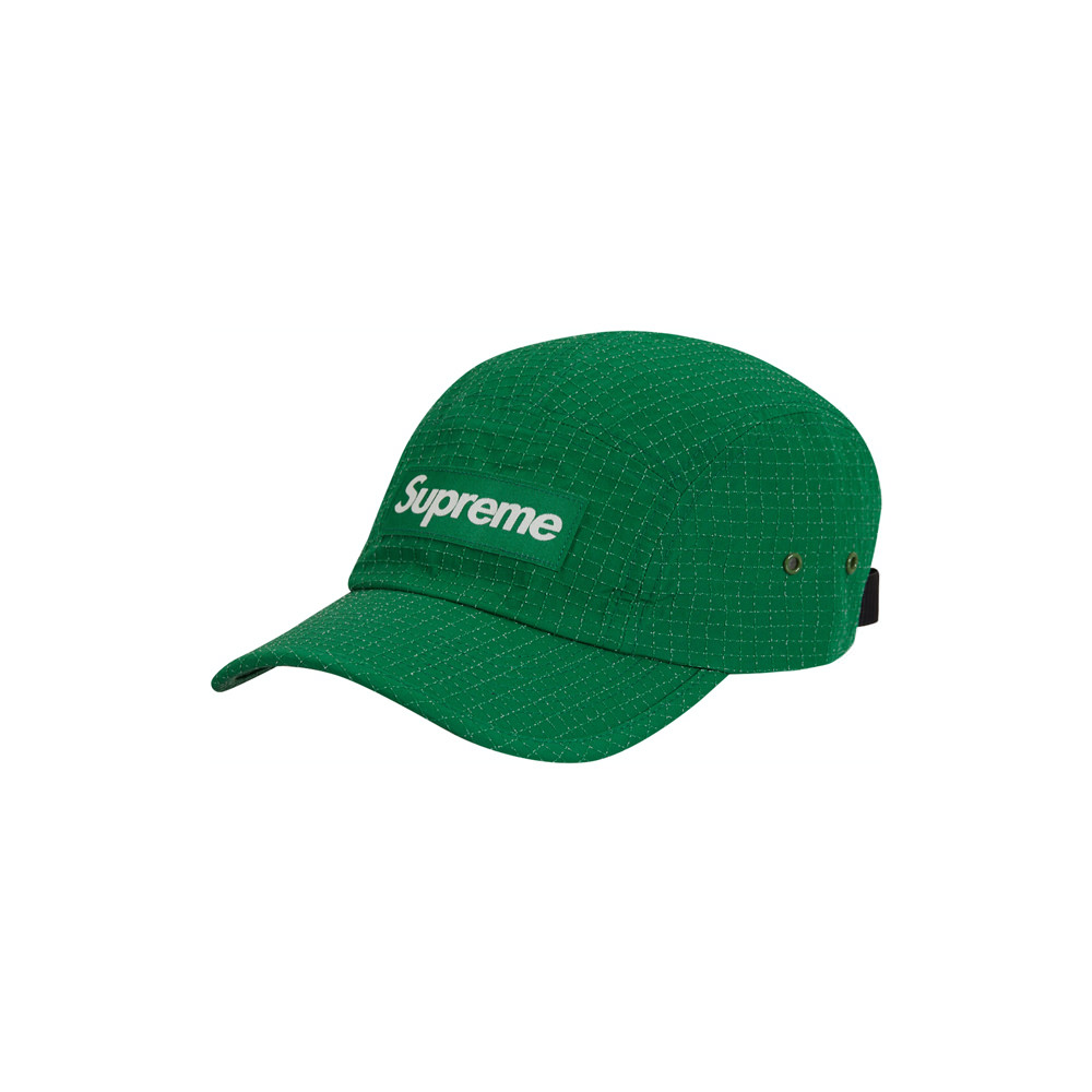Supreme Glow Ripstop Camp Cap (FW22) GreenSupreme Glow Ripstop