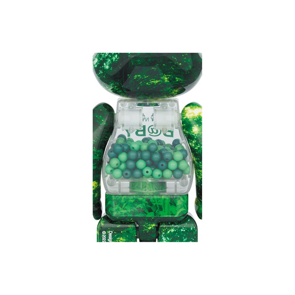 Bearbrick My First Nyabrick Baby 100% & 400% Set Forest Green