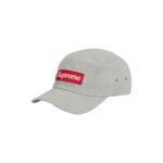 Supreme Glow Ripstop Camp Cap (FW22) Grey