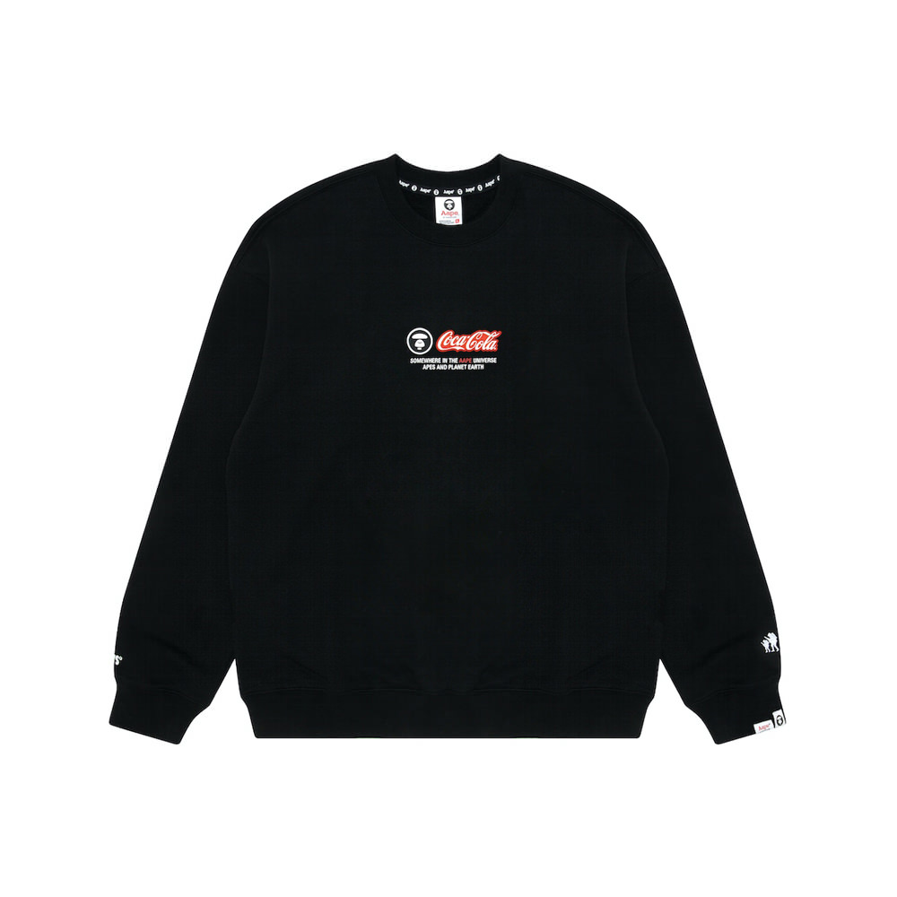 AAPE x Coca-Cola Logo Sweatshirt Coca ColaAAPE x Coca-Cola Logo ...