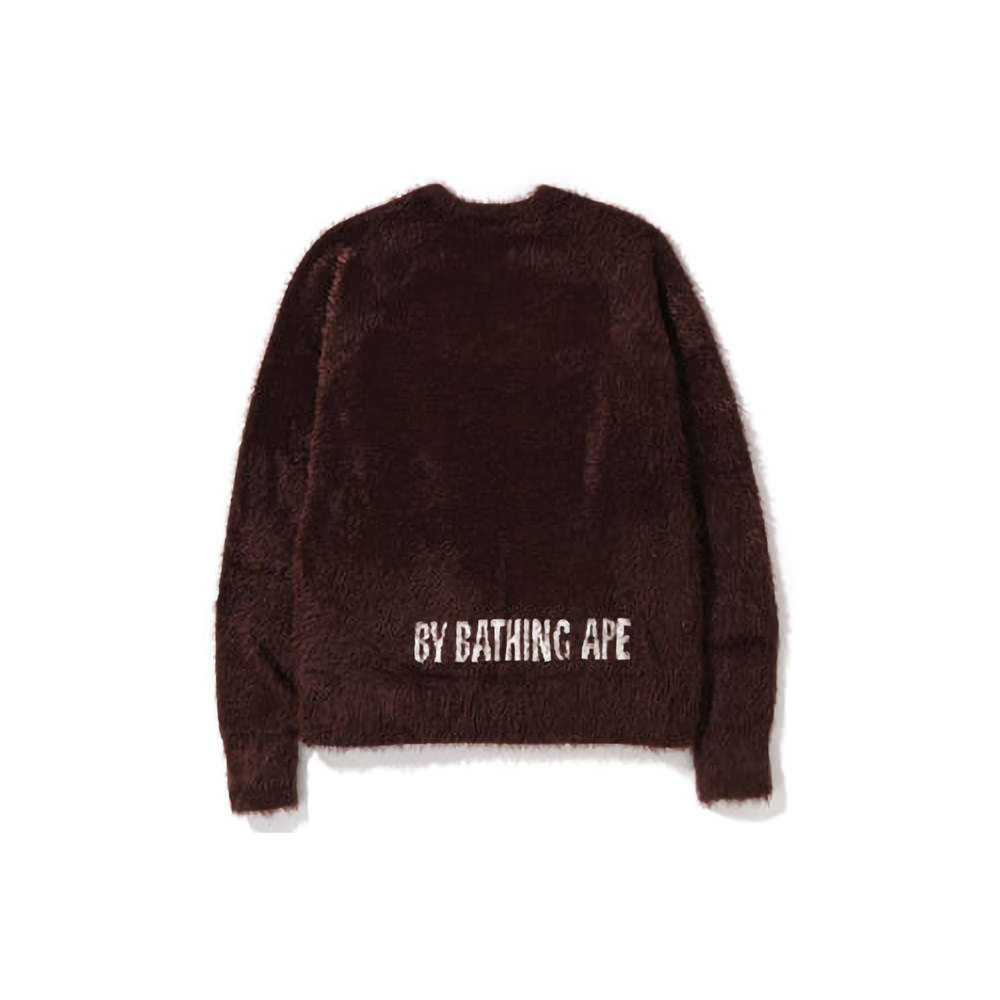 BAPE Ape Face Knit Brown