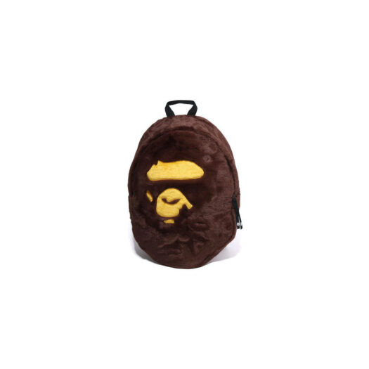 BAPE Ape Head Day Pack Backpack Brown