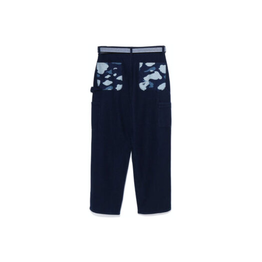 BAPE Sashiko Painter Apron Pants Indigo