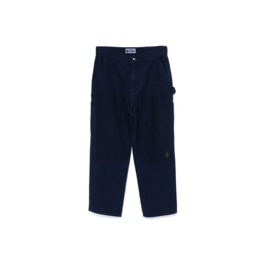 BAPE Sashiko Painter Apron Pants Indigo