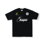 BAPE Soccer #1 Tee Black