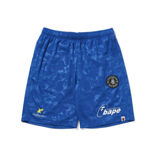 BAPE Soccer Game Shorts Blue