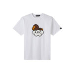 BAPE x A.P.C Milo Cloud T-shirt White