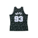 BAPE x Mitchell & Ness New Jersey Nets Jersey Black