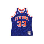 BAPE x Mitchell & Ness New York Knicks Ewing Jersey Blue
