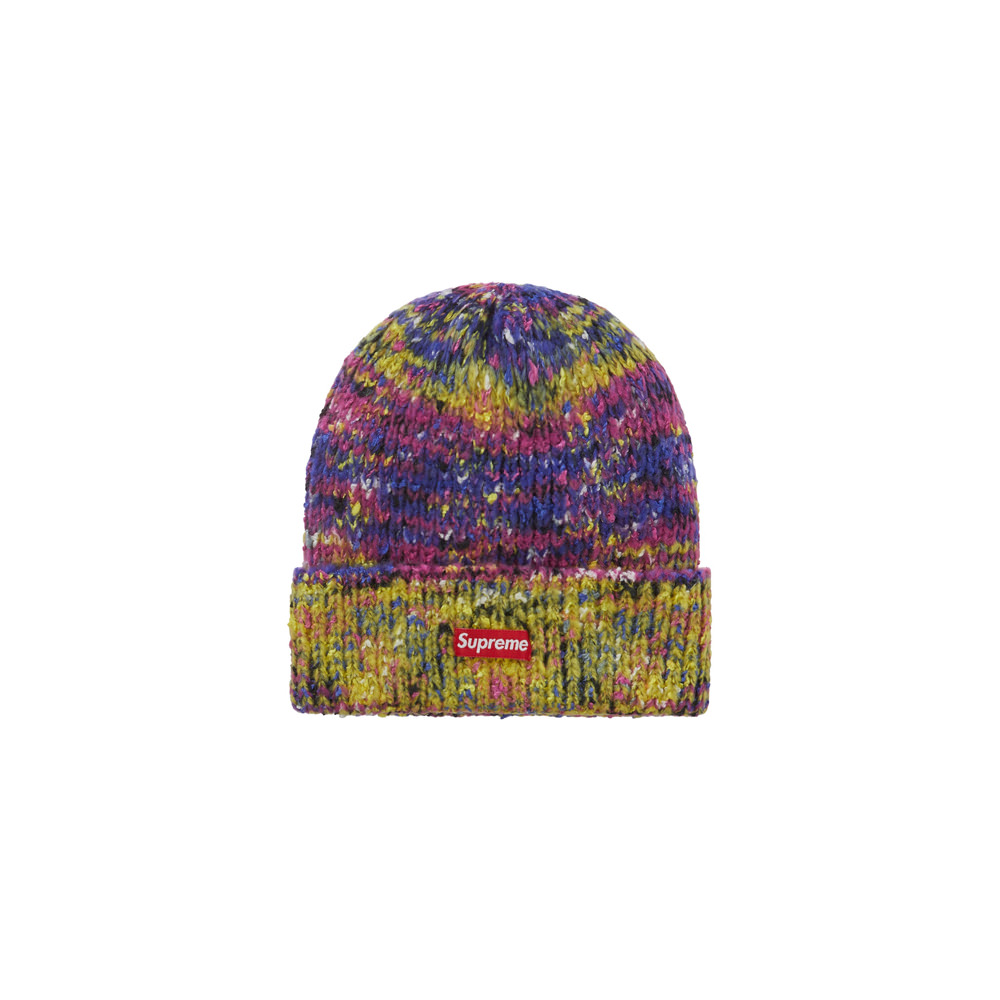 Supreme Space Dye Beanie "Purple"