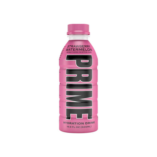 Prime Hydration with BCAA Blend for Muscle Recovery - Strawberry Watermelon (12 Drinks, 16.9 Fl Oz. Each)