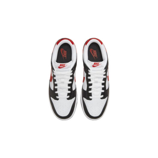 Nike Dunk Low Retro Red Swoosh Panda