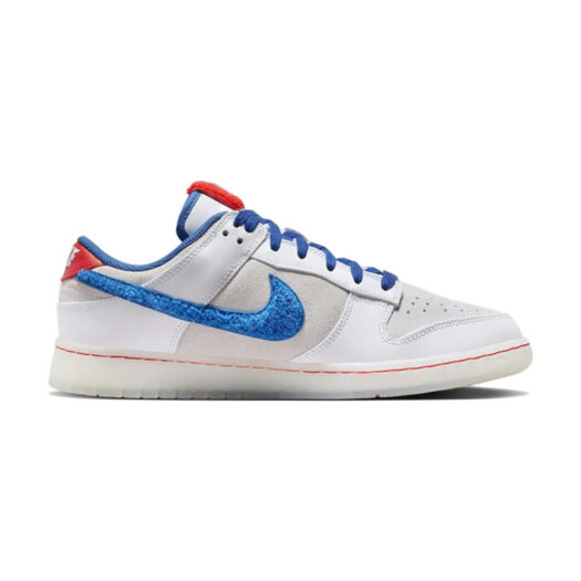 Nike Dunk Low Retro PRM Year of the Rabbit White Crimson Varsity Royal