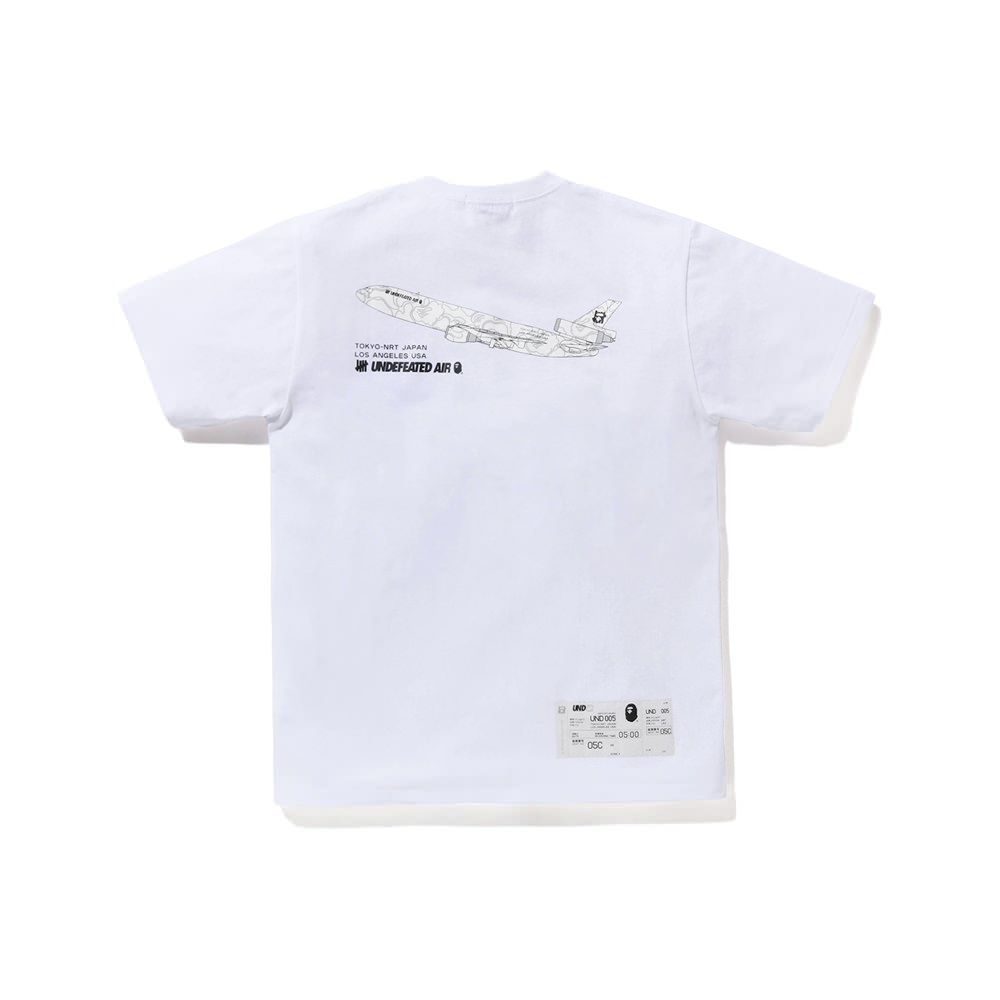BAPE x Undefeated 005 Tee (FW22) White GreenBAPE x