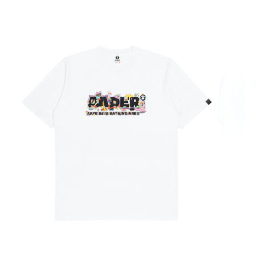 AAPE x Eric Inkala #1 Tee White
