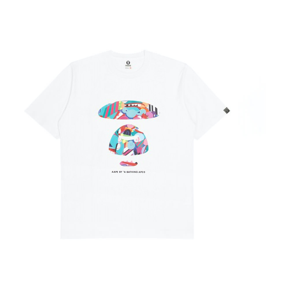 AAPE x Eric Inkala #2 Tee WhiteAAPE x Eric Inkala #2 Tee White - OFour