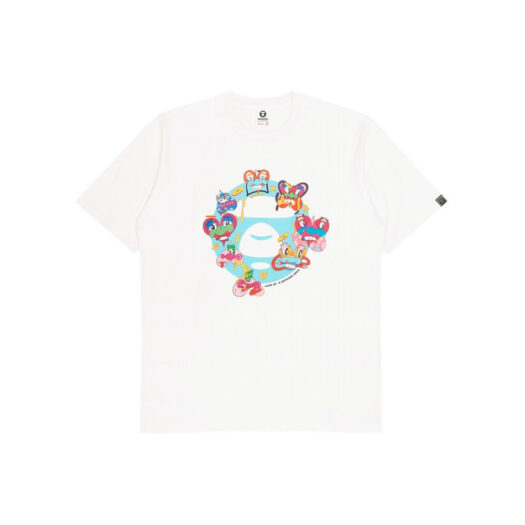 AAPE x Eric Inkala #5 Tee White