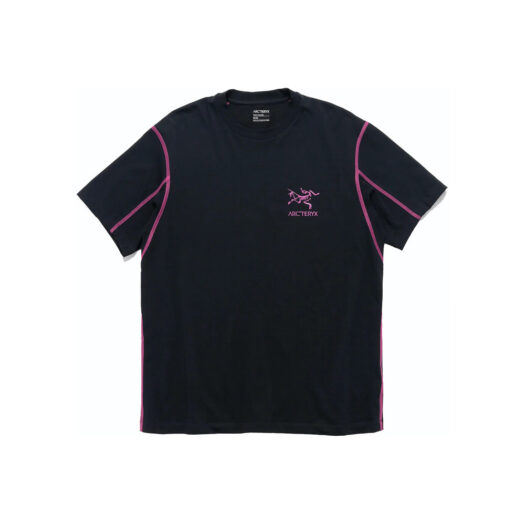 Arc'teryx Copal SS Bird T-shirt Black/Ultraviolet