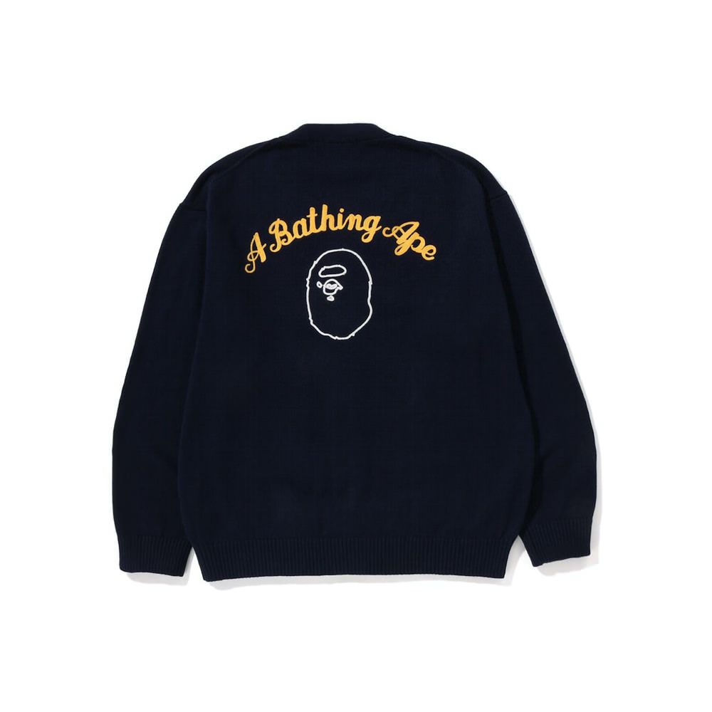 BAPE Bape Knit Cardigan (SS23) NavyBAPE Bape Knit Cardigan (SS23