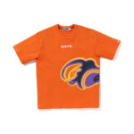 BAPE Thermography Relaxed Fit Tee Orange