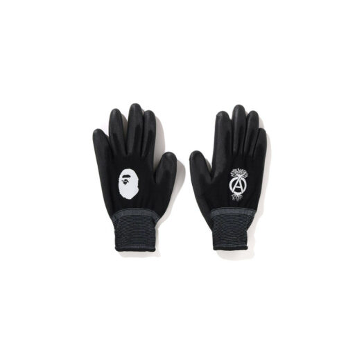 BAPE x Neighborhood Glove Set Black