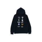 BAPE x Neighborhood Relaxed Fit Pullover Hoodie Navy